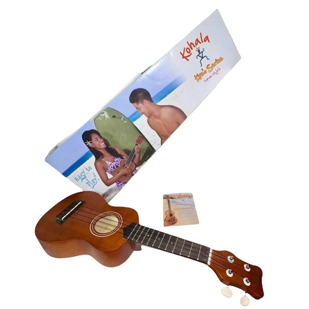 Kohala Kine'O Series Hawaiian Style Soprano Ukulele Mahogany